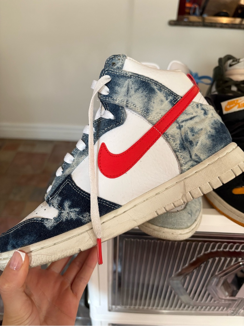 Nike Dunk High “Washed Denim”